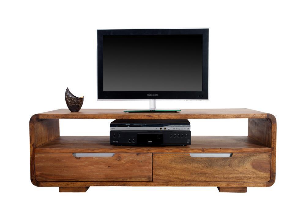 Solid sheesham wood showcase tv unit cabinet - Furnishiaa -  -